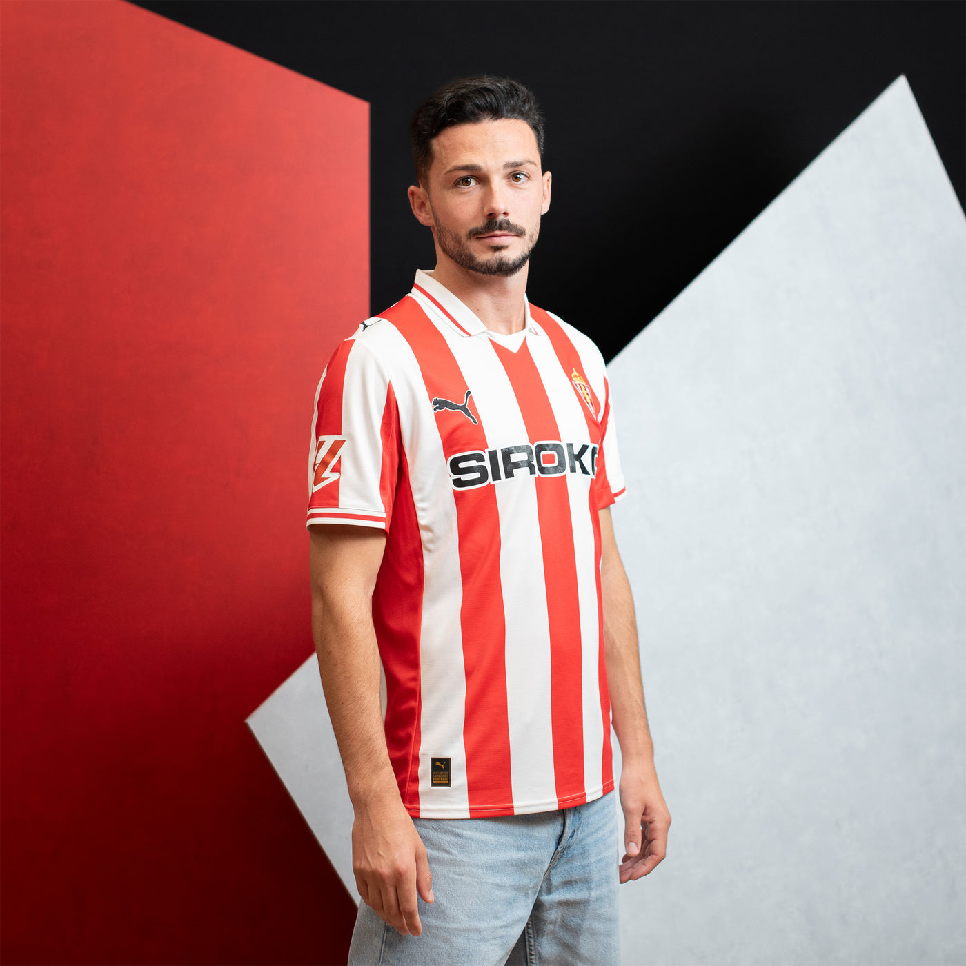 Maillot Gijon Domicile Homme 2025-2026 | Foot Sport