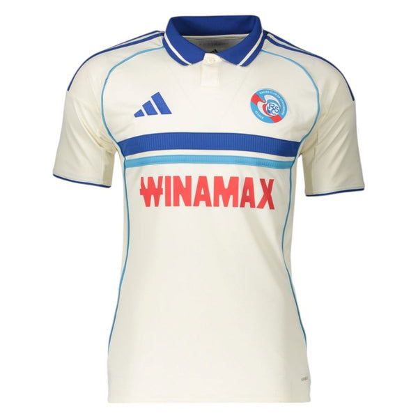 Maillot Strasbourg Exterieur Homme 2025 2026 Blanc | Foot Sport