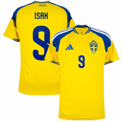 Maillot Suede Isak Domicile 2026 2027 Homme Coupe du Monde