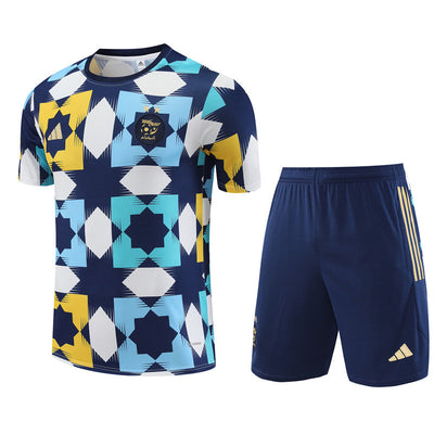 Maillot Training Algerie Jaune/Bleu Homme/Enfant 2023-2024 | Foot Sport