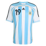 Maillot Argentine Messi Adidas Domicile Homme 2006 2