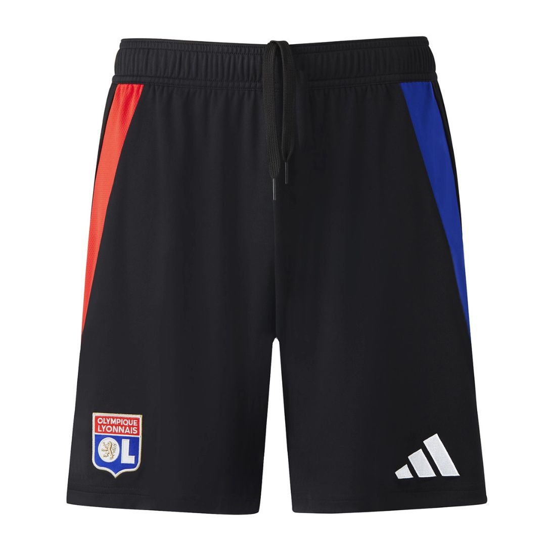 Short OL Lyon Exterieur Homme 2024-2025 Noir | Foot Sport