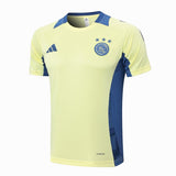 Ensemble Maillot Short Ajax Amsterdam Homme/Enfant 2024 2025 Jaune 3