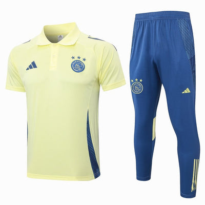 Polo Ajax Amsterdam Homme 2024 2025 Jaune
