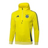 Survetement Ajax Amsterdam Sweat Homme/Enfant 2024 2025 Jaune 3