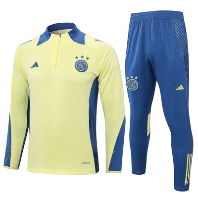 Survetement Ajax Amsterdam Training Homme/Enfant 2024 2025 Jaune