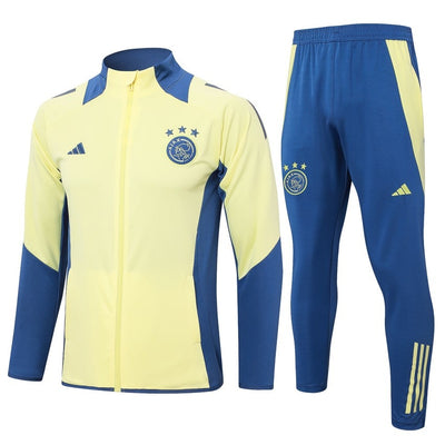 Survetement Ajax Amsterdam Veste Homme/Enfant 2024 2025 Jaune