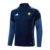 Survetement Al Nassr Veste Homme/Enfant 2025 2026 Bleu Sombre 3