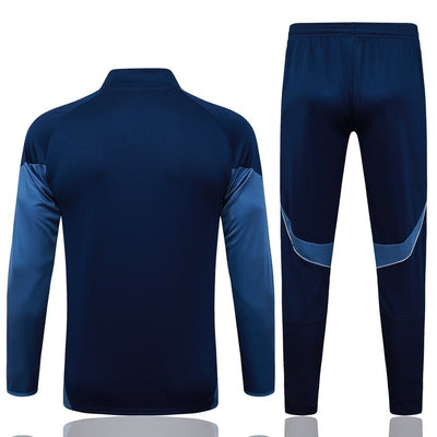 Survetement Al Nassr Veste Homme/Enfant 2025 2026 Bleu Sombre