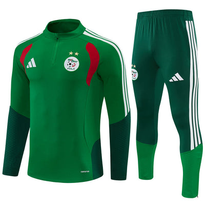 Survetement Algerie Training Homme/Enfant 2026 2027 Vert