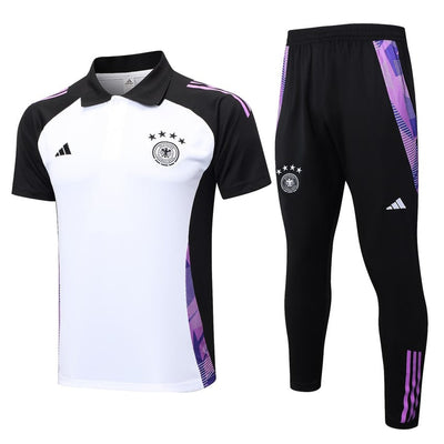 Polo Allemagne Homme 2024 2025 Blanc