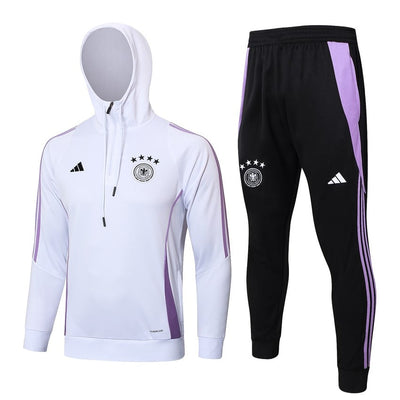 Survetement Allemagne Sweat Homme/Enfant 2024 2025 Blanc