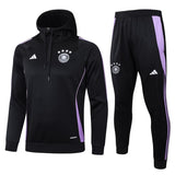 Survetement Allemagne Sweat Homme/Enfant 2024 2025 Noir 1