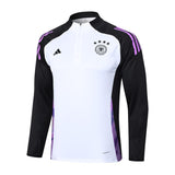 Survetement Allemagne Training Homme/Enfant 2024 2025 Blanc Violet 3