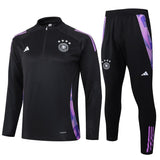 Survetement Allemagne Training Homme/Enfant 2024 2025 Noir 1