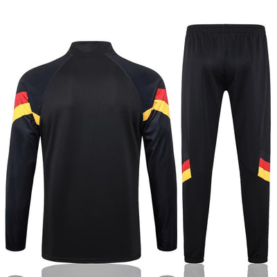 Survetement Allemagne Training Homme/Enfant 2024 2025 Noir Foncé