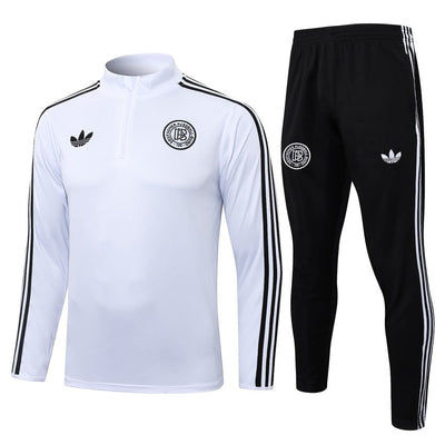 Survetement Allemagne Training Homme/Enfant 2025 2026 Blanc Noir