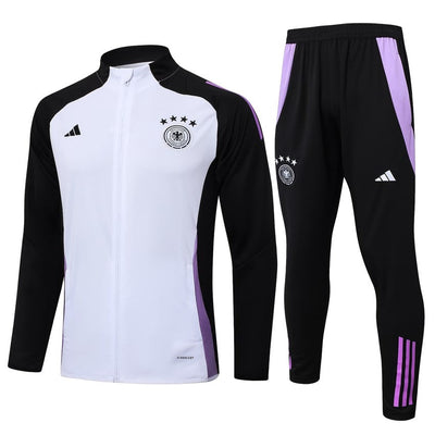 Survetement Allemagne Veste Homme/Enfant 2024 2025 Blanc