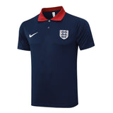 Polo Angleterre Homme 2024 2025 Bleu Foncé 3