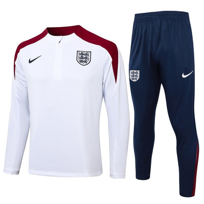 Survetement Angleterre Training Homme/Enfant 2024 2025 Blanc