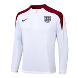 Survetement Angleterre Training Homme/Enfant 2024 2025 Blanc 3