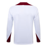 Survetement Angleterre Training Homme/Enfant 2024 2025 Blanc 4