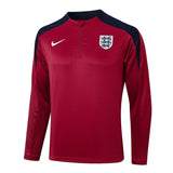 Survetement Angleterre Training Homme/Enfant 2024 2025 Rouge 3