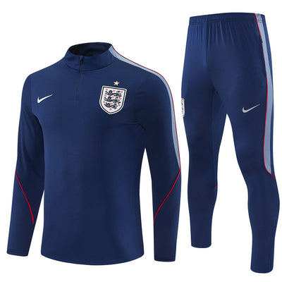 Survetement Angleterre Training Homme/Enfant 2026 2027 Bleu