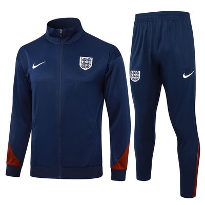 Survetement Angleterre Veste Homme/Enfant 2024 2025 Bleu Foncé