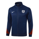 Survetement Angleterre Veste Homme/Enfant 2024 2025 Bleu Foncé 3