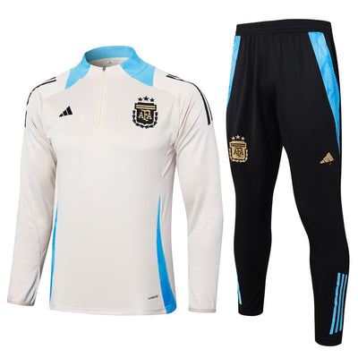 Survetement Argentine Training Homme/Enfant 2024 2025 Beige