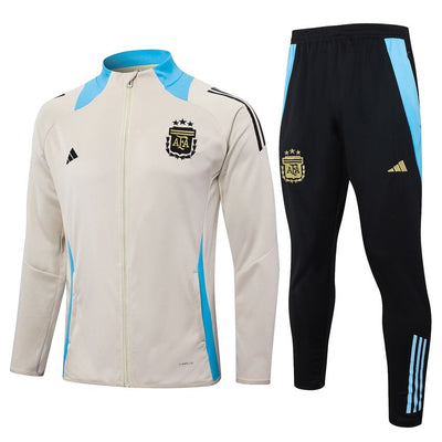 Survetement Argentine Veste Homme/Enfant 2024 2025 Beige
