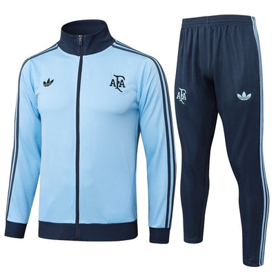 Survetement Argentine Veste Homme/Enfant 2024 2025 Bleu Océan