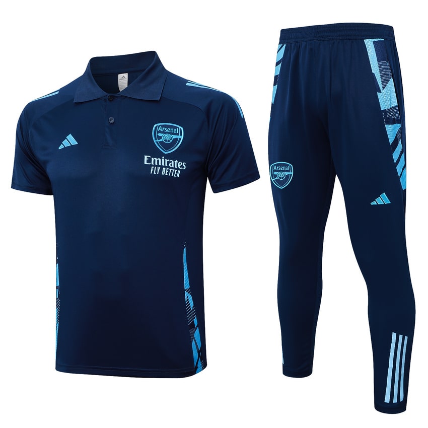 Polo Arsenal Homme 2024 2025 Bleu Foncé | Foot Sport