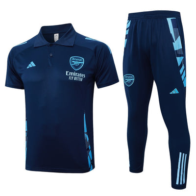 Polo Arsenal Homme 2024 2025 Bleu Foncé | Foot Sport