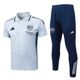 Polo Arsenal Homme 2025 2026 Blanc Bleu 1