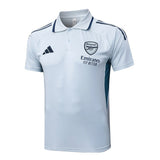 Polo Arsenal Homme 2025 2026 Blanc Bleu 3