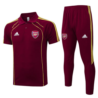 Polo Arsenal Homme 2025 2026 Rouge Foncé | Foot Sport