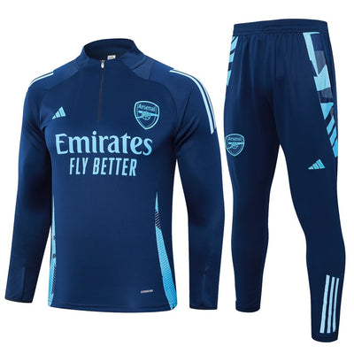 Survetement Arsenal Training Homme/Enfant 2024 2025 Bleu | Foot Sport