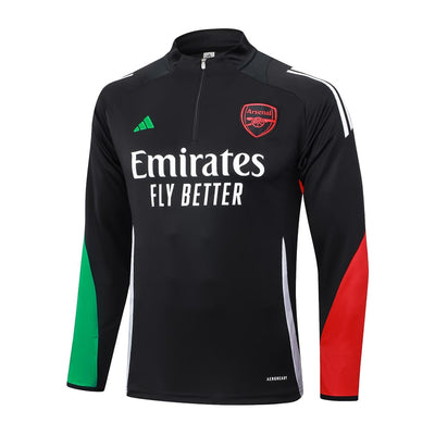 Survetement Arsenal Training Homme/Enfant  2024 2025 Noir | Foot Sport