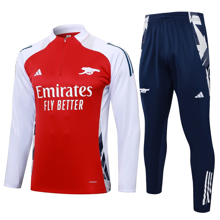 Survetement Arsenal Training Homme/Enfant  2024 2025 Rouge | Foot Sport
