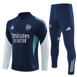 Survetement Arsenal Training Homme/Enfant 2025 2026 Blanc Bleu 1