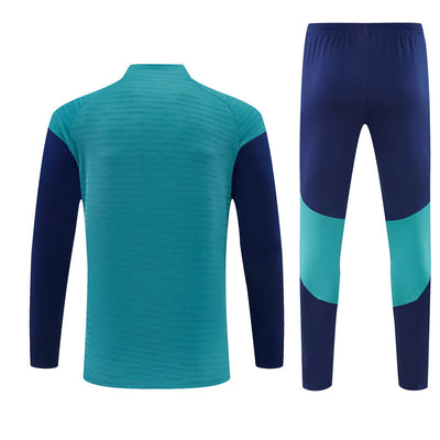 Survetement Arsenal Training Homme/Enfant 2025 2026 Bleu Vert