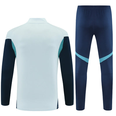 Survetement Arsenal Training Homme/Enfant 2025 2026 Bleu Ciel