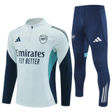 Survetement Arsenal Training Homme/Enfant 2025 2026 Bleu Ciel 1