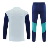 Survetement Arsenal Training Homme/Enfant 2025 2026 Gris Clair 2