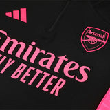 Survetement Arsenal Training Homme/Enfant 2025 2026 Noir Rose 3