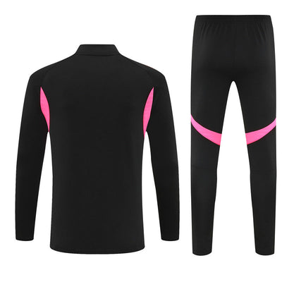 Survetement Arsenal Training Homme/Enfant 2025 2026 Noir Rose