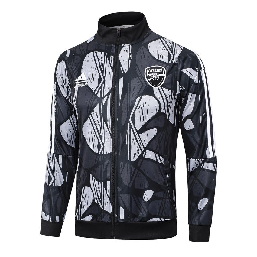 Survetement Arsenal Veste Homme/Enfant  2024 2025 Noir | Foot Sport