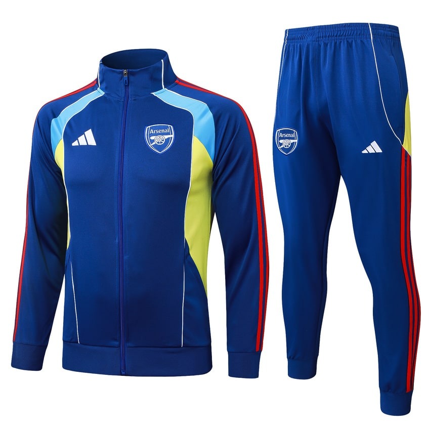 Survetement Arsenal Veste Homme/Enfant 2025 2026 Bleu Clair | Foot Sport